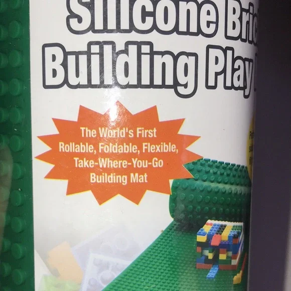 Silicone Brick Building Play Mat - Picture 6 of 7